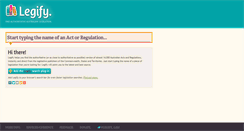 Desktop Screenshot of legify.com.au